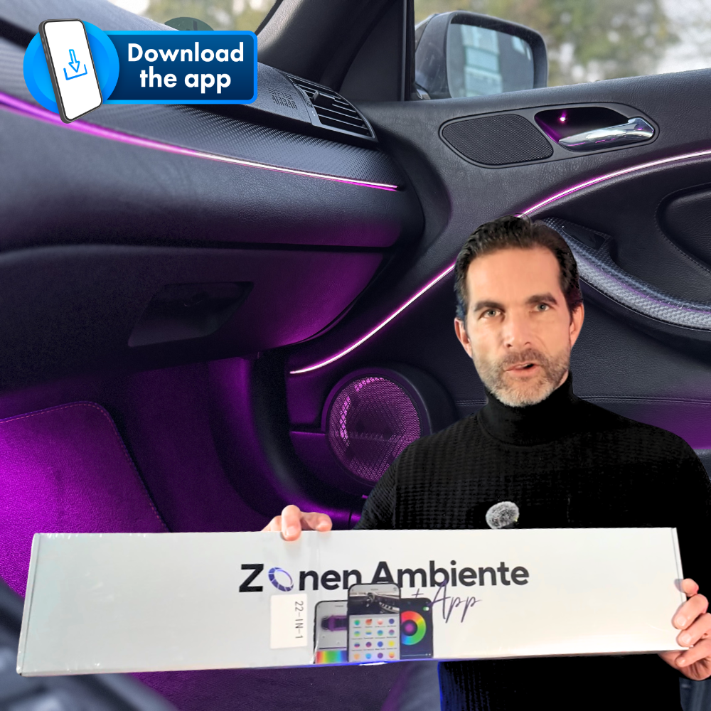 Zonen Ambiente - AmbiCore + APP / Individuell SET für jedes Fahrzeug