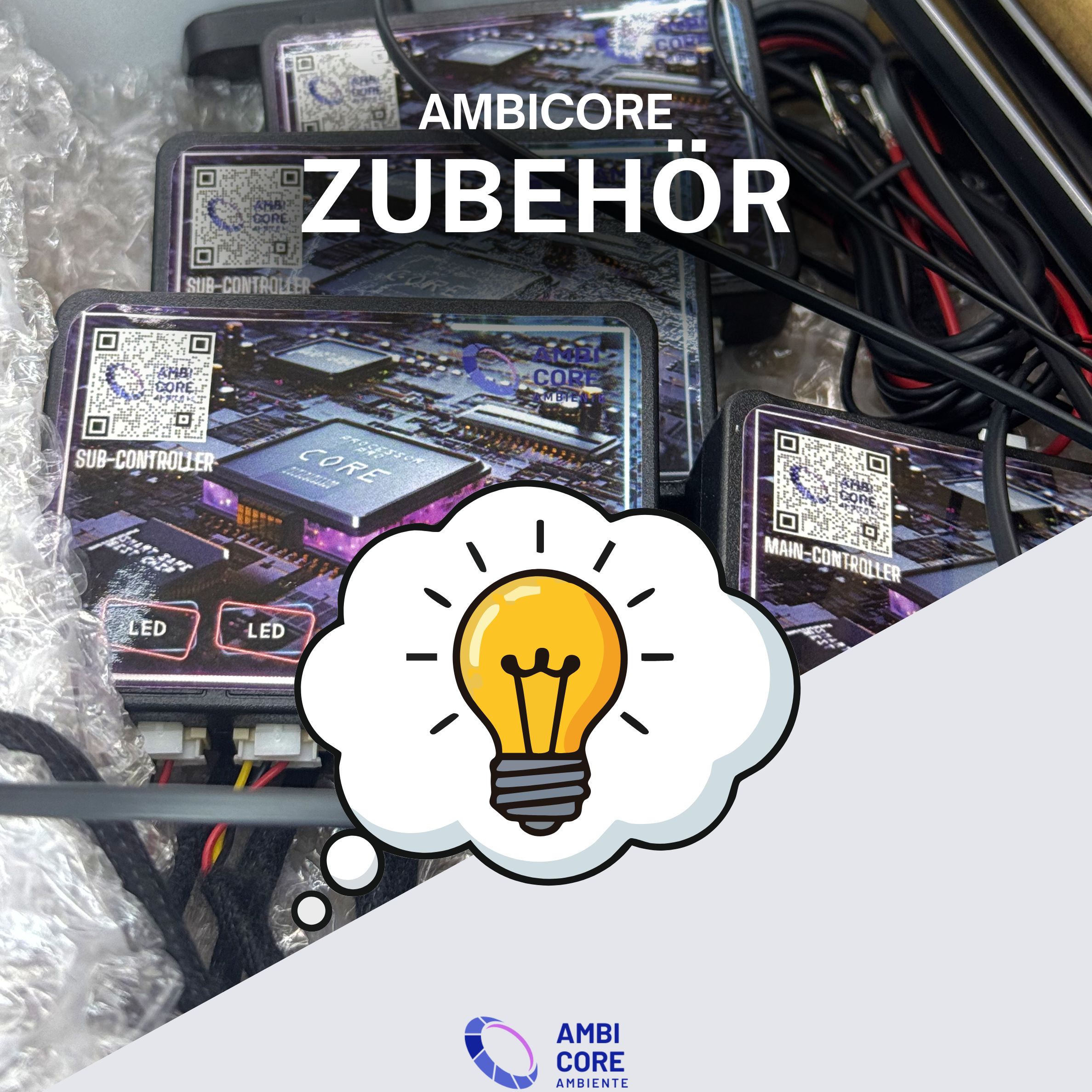 Ambicore Ambiente Zubehör – Erweitere Dein Lichtkonzept individuell